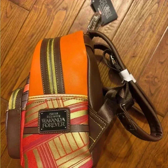 Loungefly Marvel Black Panther Wakanda Forever BP -$65 NWT - Picture 2 of 3